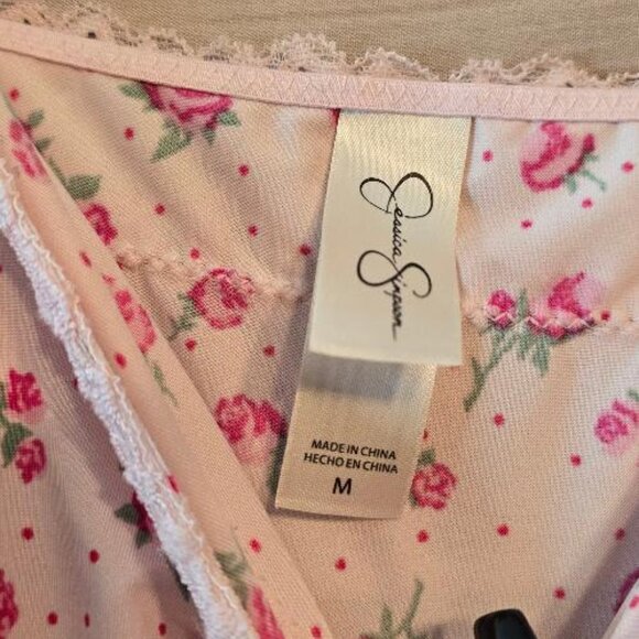 Jessica Simson Pink Night Gown SZ M - Picture 3 of 3